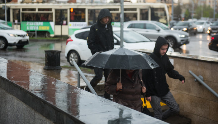 В Краснодарском крае в выходные прогнозируют снег, дождь, гололед и сильный ветер