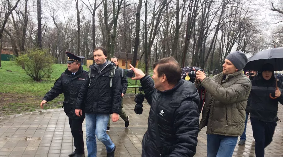 Задержание Мирослава Вальковича &copy;&nbsp;Фото Юга.ру