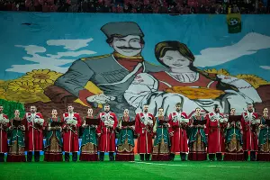 Открытие обновленного стадиона «Фишт» в Сочи &copy;&nbsp;Фото Евгения Резника, Юга.ру