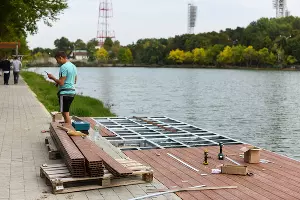 Дмитриевский сквер &copy;&nbsp;Фото Елены Синеок, Юга.ру