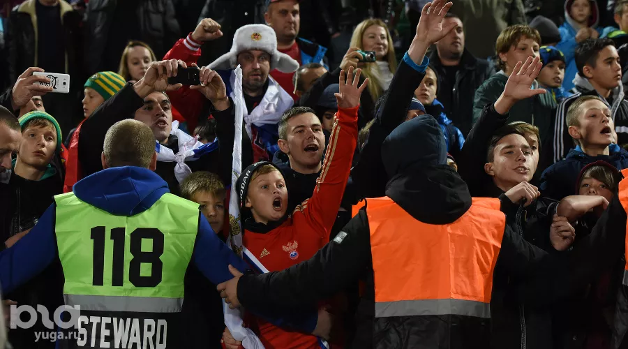 Сборная России обыграла Португалию в товарищеском матче в Краснодаре &copy;&nbsp;Елена Синеок, ЮГА.ру