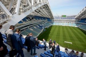 Стадион «Фишт» © Фото пресс-службы администрации Краснодарского края