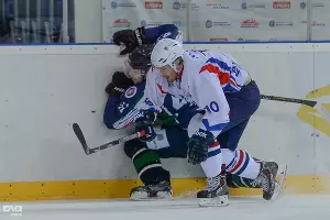 ХК "Кубань" разгромил тольяттинскую "Ладу" в 1/8 ВХЛ в Краснодаре &copy;&nbsp;Михаил Ступин, ЮГА.ру