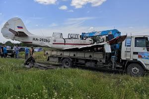 Авария самолета Як-52 © Фото пресс-службы Южного СУT СК России