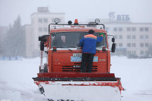 Снегопад в Ставрополе &copy;&nbsp;Эдуард Корниенко, ЮГА.ру