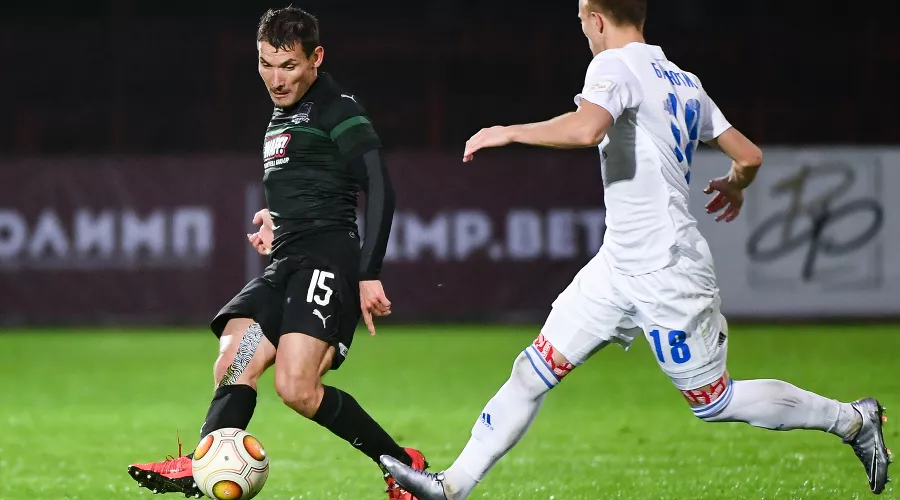 Матч Кубка России «Авангард» — «Краснодар» 27 сентября 2018 года. Николай Марков &copy;&nbsp;Фото пресс-службы ФК &laquo;Краснодар&raquo;