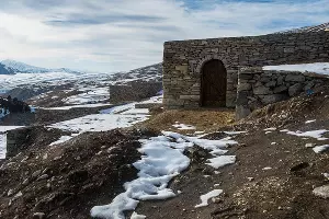 Село Хой недалеко от озера Кезеной-Ам в Чечне &copy;&nbsp;Фото Елены Синеок, Юга.ру