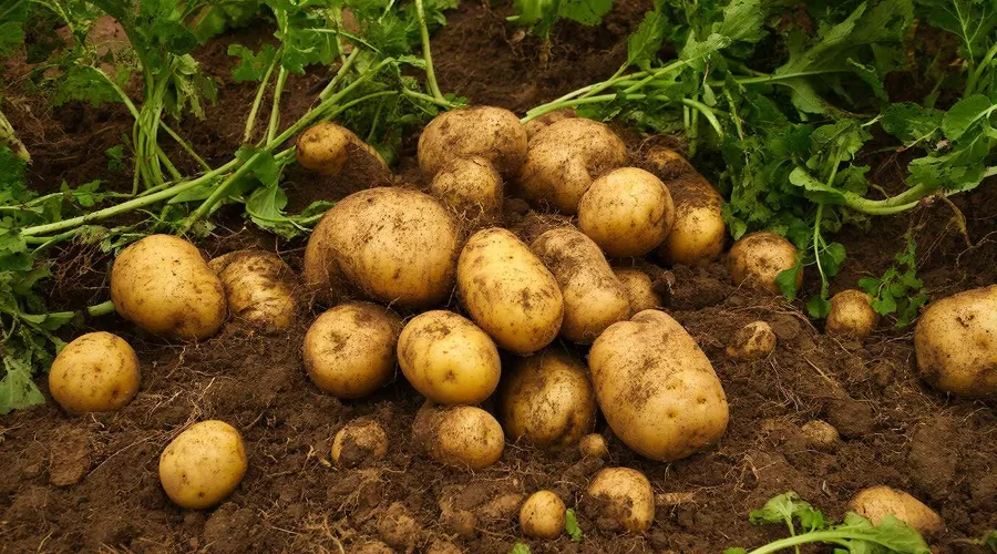 картофель &copy;&nbsp;Изображение сгенерировано нейросетью Gigachat