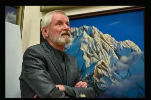 Художник и путешественник Сергей Дудко &copy;&nbsp;Скриншот фото из письма от Краснодарского регионального отделения  Русского географического общества