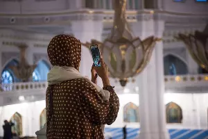 Мечеть «Гордость мусульман» в городе Шали &copy;&nbsp;Фото Елены Синеок, Юга.ру