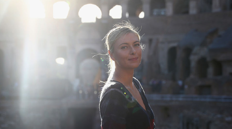 Мария Шарапова © Фото с сайта mariasharapova.com