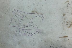 Литография работы 1952 года, подписанная рукой Пабло Пикассо © Файл доступен по лицензии Creative Commons