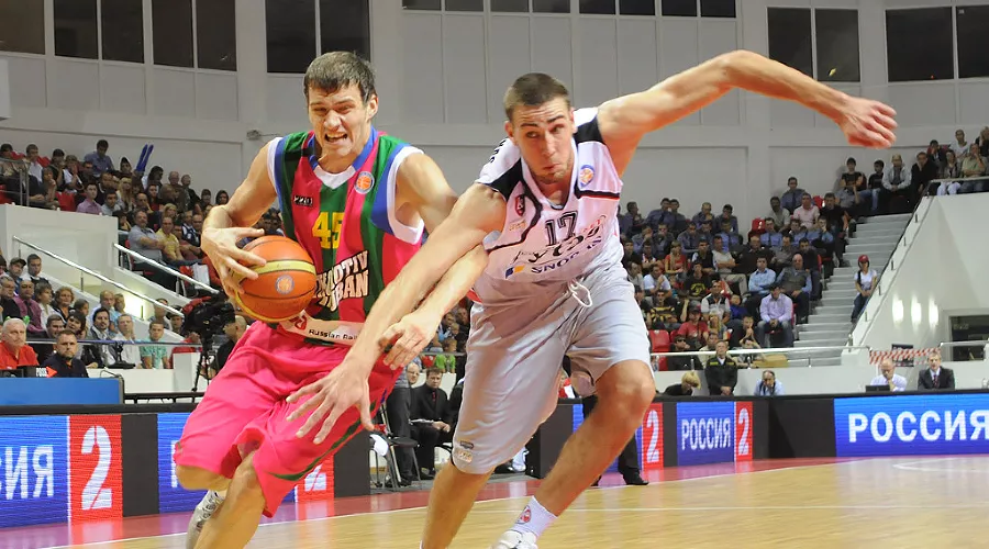 Матч БК "Локомотив-Кубань" - "Летувос Ритас" &copy;&nbsp;Елена Синеок. ЮГА.ру