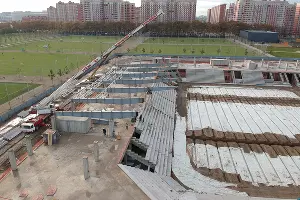 Cтройка нового стадиона ФК «Краснодар» &copy;&nbsp;Фото Евгения Таранжина