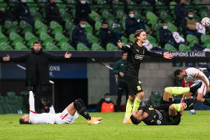 Матч «Краснодар» — «Севилья», Краснодар, 25 ноября 2020 года &copy;&nbsp;Фото Елены Синеок, Юга.ру