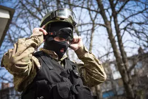 СОБР "Беркут" ГУ МВД России по Краснодарскому краю &copy;&nbsp;Фото Елены Синеок, Юга.ру