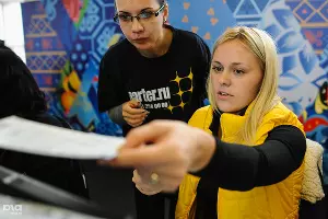Открытие главного билетного центра "Сочи 2014" &copy;&nbsp;Нина Зотина, ЮГА.ру