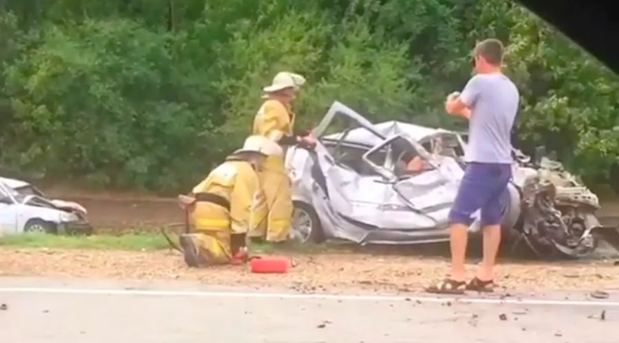  © Скриншот видео из аккаунта «ЧП и ДТП Краснодар и край», instagram.com/krddtp