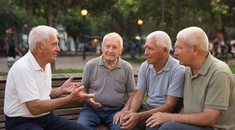 пенсионер &copy;&nbsp;Изображение сгенерировано нейросетью Gigachat