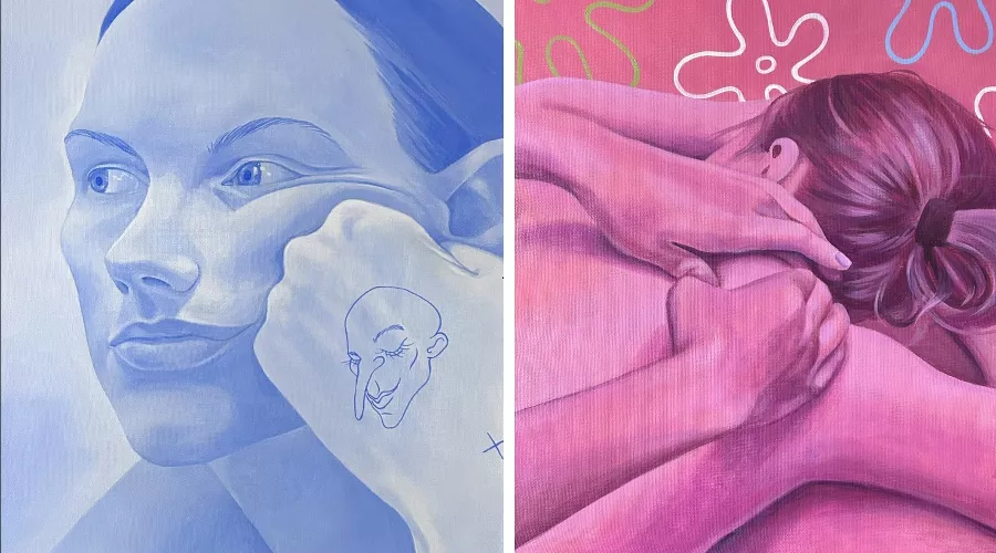  &copy;&nbsp;Коллаж из фотографий работ Анастасии Булгаковой