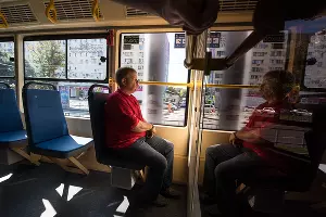 Презентация нового трамвая в Краснодаре &copy;&nbsp;Фото Елены Синеок, Юга.ру