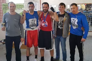 Александр Тарасенко, Руслан Хоконов, Алексей Чистопрудов, Анатолий Еожиху и Николай Мороз &copy;&nbsp;Фото из личного архива Николая Мороза