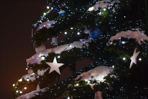 Рождественская ярмарка на Главной городской площади Краснодара © Фото Елены Синеок, Юга.ру