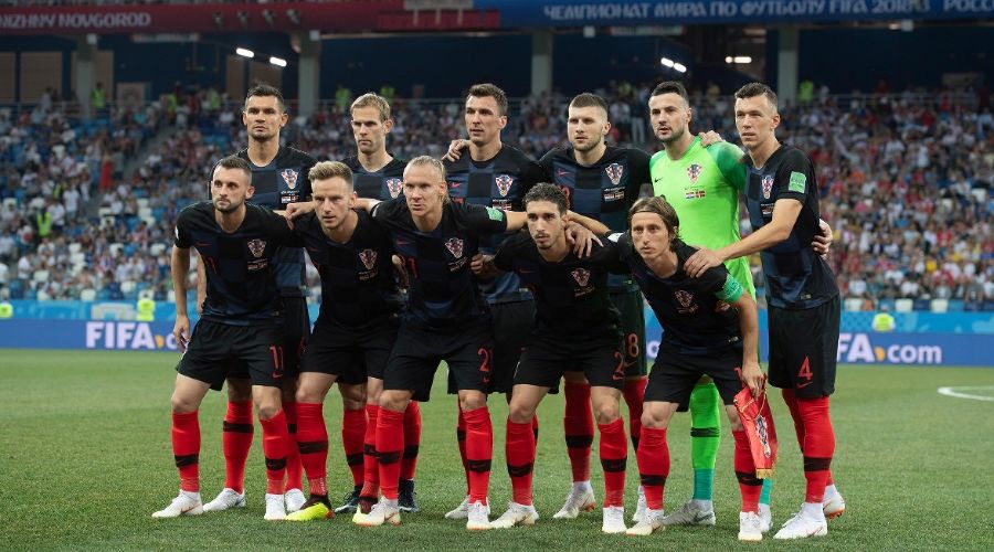 Сборная Хорватии © Фото со страницы федерации футбола Хорватии в Twitter, twitter.com/hns_cff