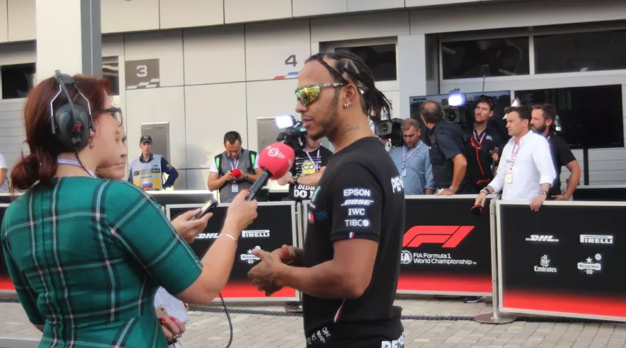 Льюис Хэмилтон &copy;&nbsp;Фото Татьяны Краевой, РБК Краснодар