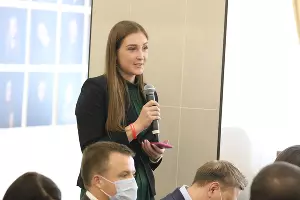 Журналистка Илона Грачевская &copy;&nbsp;Фото пресс-службы администрации Краснодара