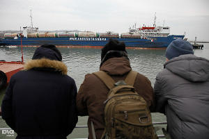 Паромная переправа между Кубанью и Крымом &copy;&nbsp;Влад Александров, ЮГА.ру