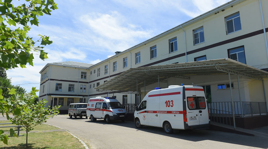 Шовгеновская районная больница © Фото пресс-службы Республики Адыгея