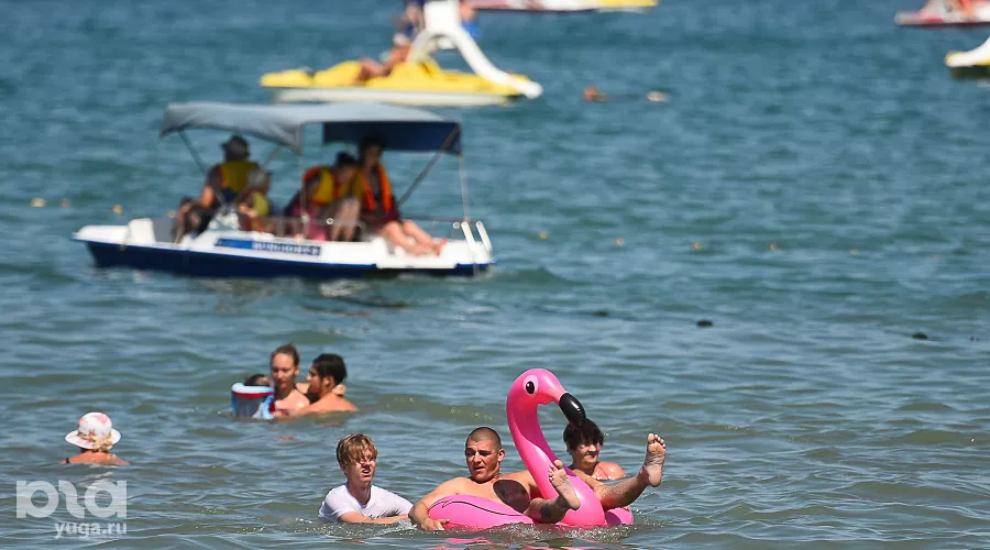 Пляж в Анапе &copy;&nbsp;Фото Елены Синеок, Юга.ру