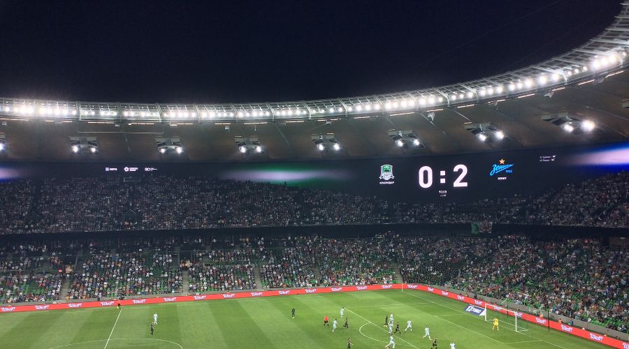 Матч чемпионата России «Краснодар» — «Зенит» © Фото Юга.ру