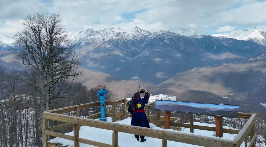  &copy;&nbsp;Скриншот видео пресс-службы Красной Поляны, t.me/kp_resort