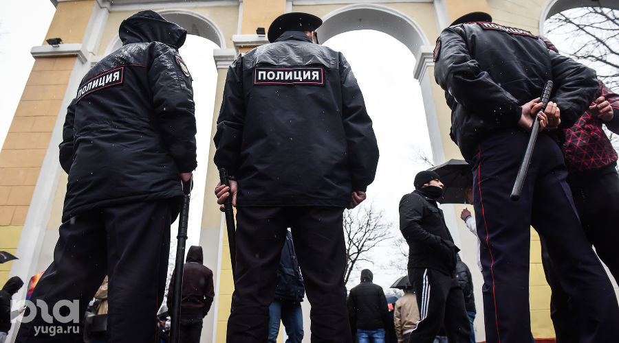 Акция сторонников Навального в Краснодаре, 26 марта 2017 года &copy;&nbsp;Фото Елены Синеок, Юга.ру