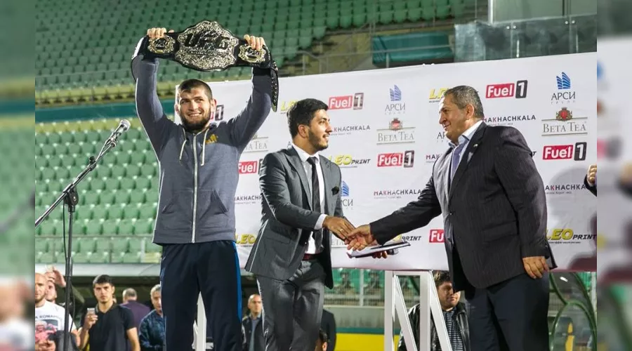 Хабиб Нурмагомедов &copy;&nbsp;Фото с сайта dagsport.ru