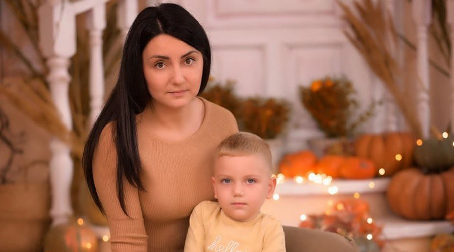 Марина Угрехелидзе с сыном Марком © Фото предоставлено Мариной Угрехелидзе