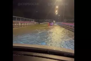  &copy;&nbsp;Скриншот видео из телеграм-канала &laquo;ЧП Сочи&raquo;, t.me/chp_sochi