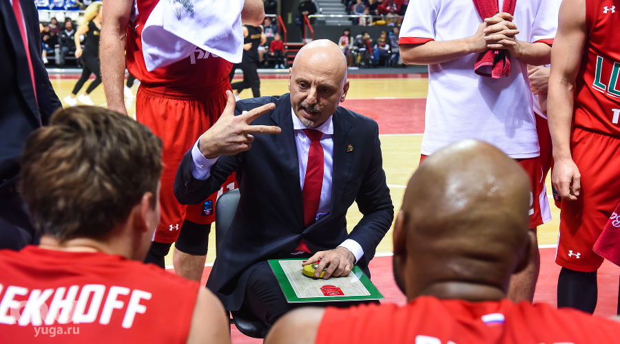 ПБК «Локомотив-Кубань» обыграл «Будучность» в матче Топ-16 Евролиги © Фото Елены Синеок, Юга.ру