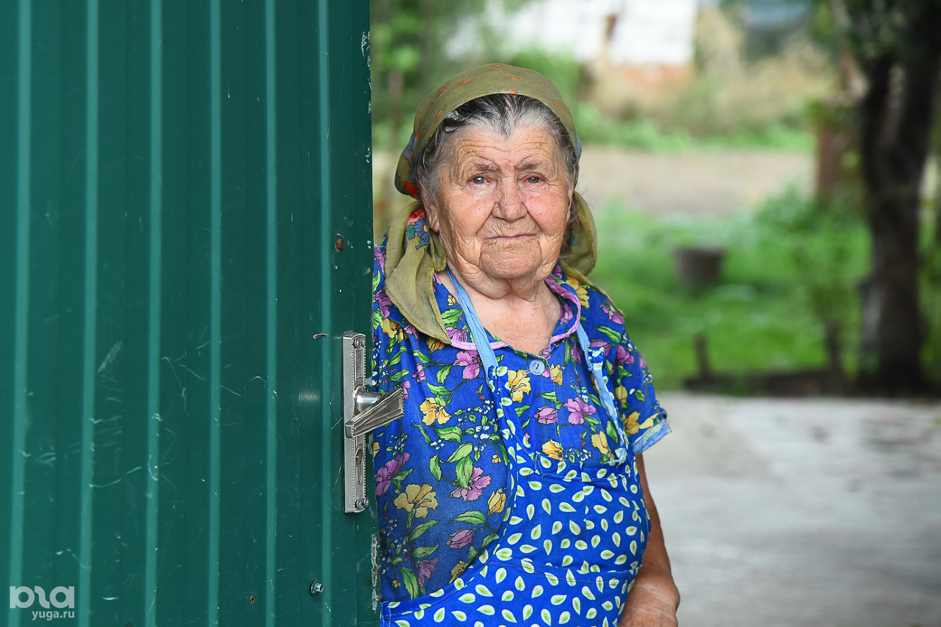 Мария Сергеевна переехала в Ладожскую из азербайджанского села Астрахановка © Фото Елены Синеок, Юга.ру