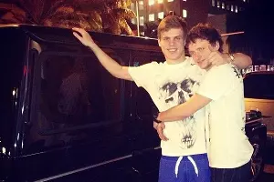 Павел Мамаев и Александр Кокорин &copy;&nbsp;Фото из социальных сетей футболистов