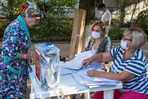 Выборы главы Краснодарского края и депутатов городской думы Краснодара © Фото Елены Синеок, Юга.ру