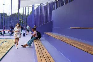 Спортивное пространство в парке «Краснодар»  &copy;&nbsp;Фото Елены Синеок, Юга.ру