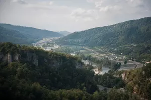 Скайпарк банджи-джампинга в Сочи &copy;&nbsp;Нина Зотина, ЮГА.ру