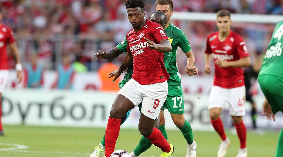 Матч 3-го тура РПЛ «Спартак» — «Анжи». Зе Луиш © Фото пресс-службы РПЛ
