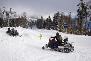 Тест-драйв SKODA Yeti в Красной Поляне &copy;&nbsp;Фото Елены Синеок, Юга.ру