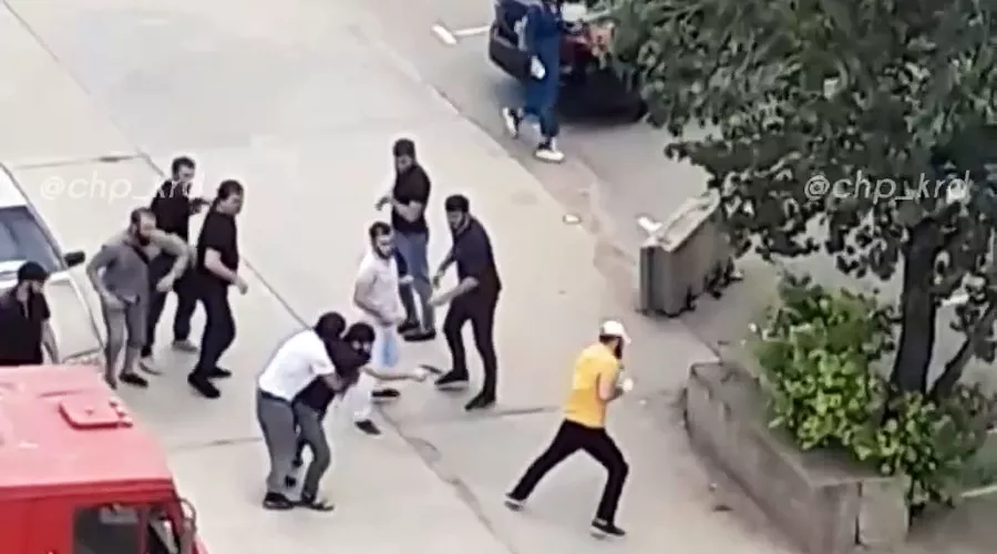  &copy;&nbsp;Скриншот видео из телеграма &laquo;ЧП Краснодар&raquo;, t.me/chp_krd