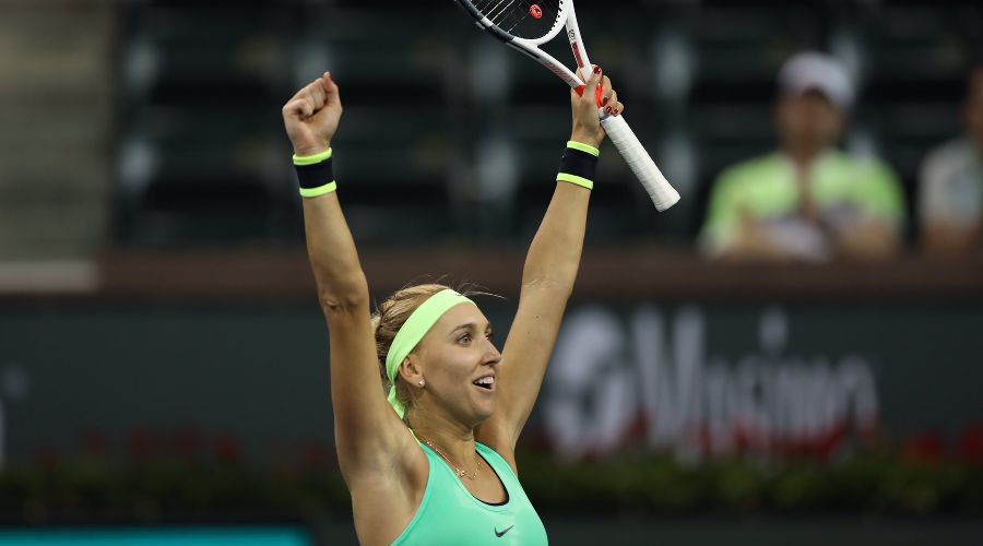 Елена Веснина &copy;&nbsp;Фото с сайта bnpparibasopen.com