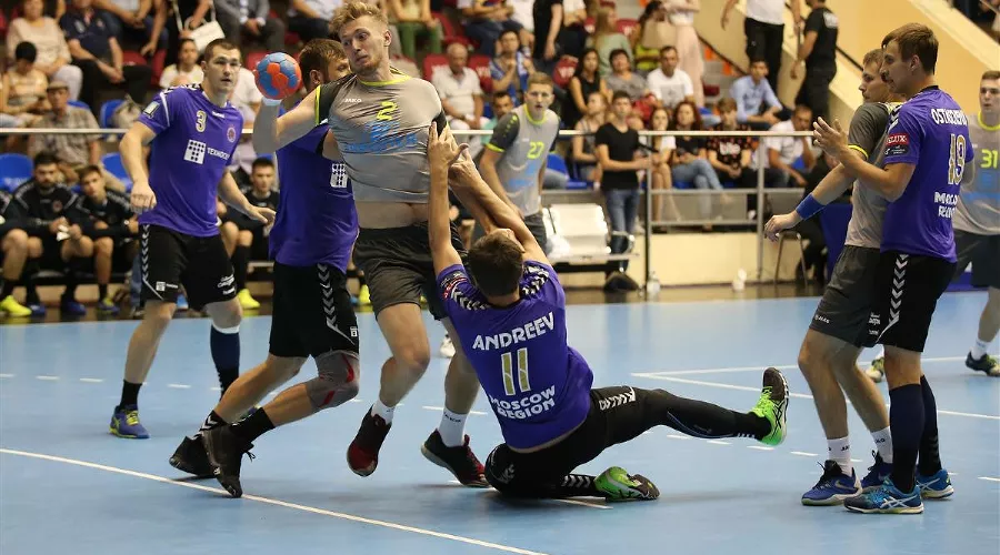 Матч за Суперкубок России СКИФ — «Чеховские медведи» &copy;&nbsp;Фото с официального сайта Федерации гандбола России, rushandball.ru